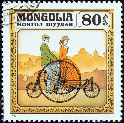 Coventry Rotary Tandem, 1870s (Mongolia 1982)