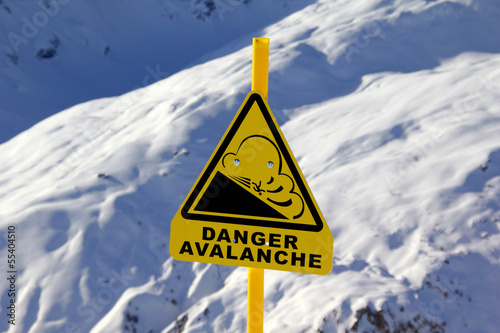 Avalanche sign