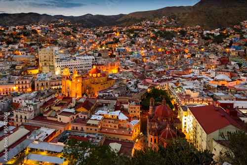 Twilight at Guanajuato