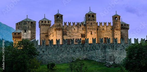 Fenis Castle, Aosta Valley