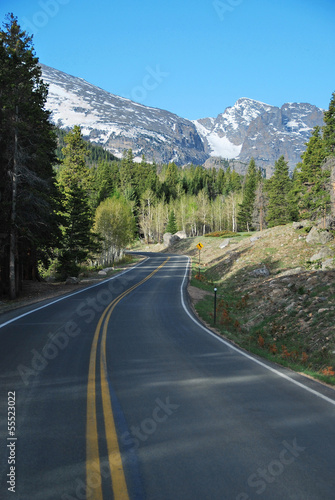Bear lake road, Rocky Mountain National Park, CO, USA