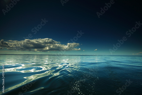 Beautiful seascape. Natural composition of nature