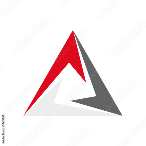 Vector logo triangle