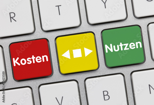 Kosten vs. Nutzen tastatur