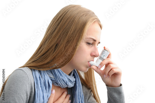 suffering from asthma