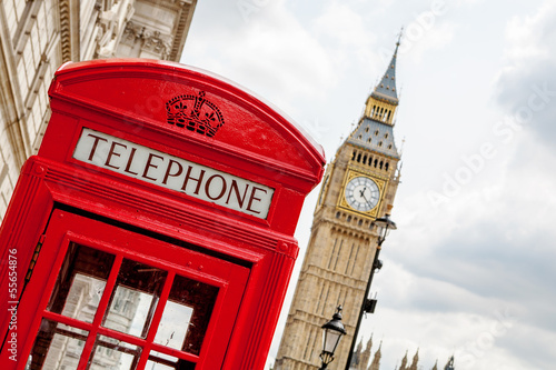 Phone booth. London, UK