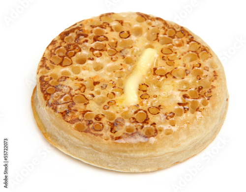 Toasted Crumpet with Butter