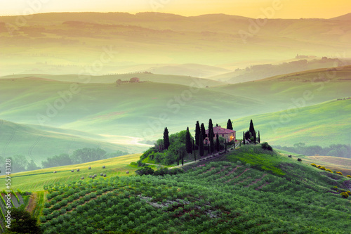 Campagna toscana, Italia