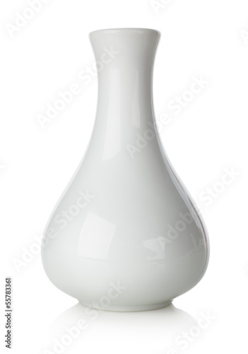 White vase