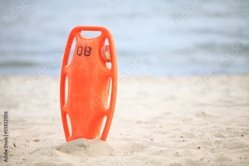 Lifeguard beach rescue equipment