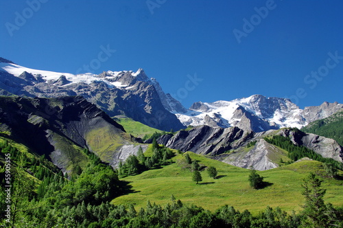 massif de la meije-france