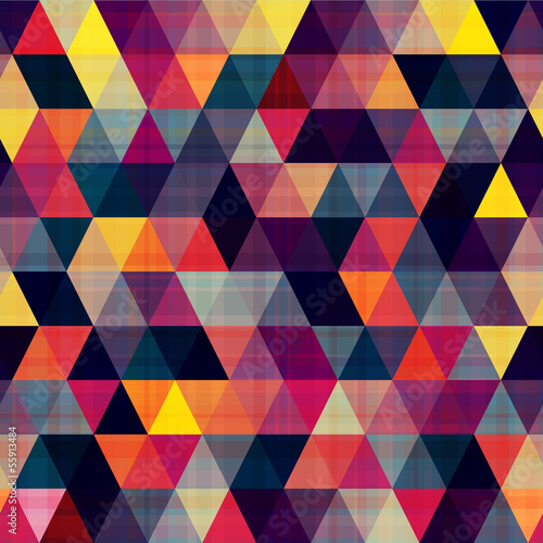 seamless triangle background