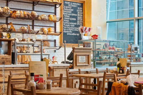 Bakery interior