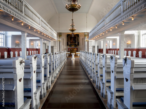 Skagen Church interior, Denmark