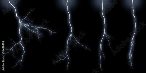 Lightning bolts types