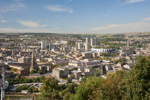 general view of halifax west yorkshire