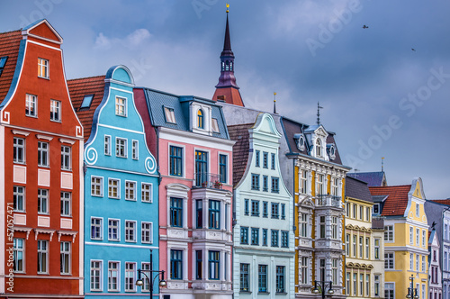 Rostock, Germany in the Historic District