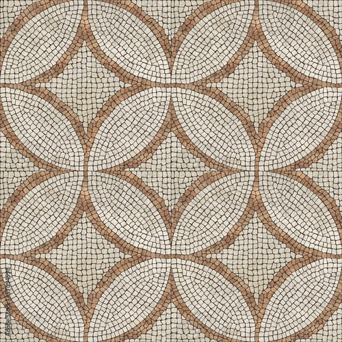 Sardis mosaic turkey - stone mosaic background. (High.res.)