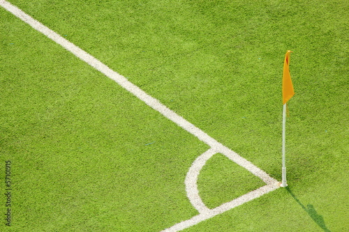 Soccer corner flag