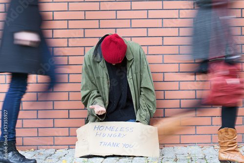 Homelessness in a big city