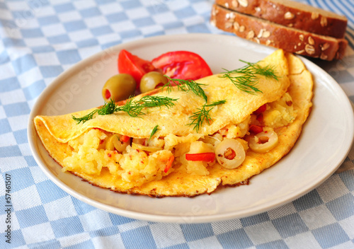 Patatesli Omlet