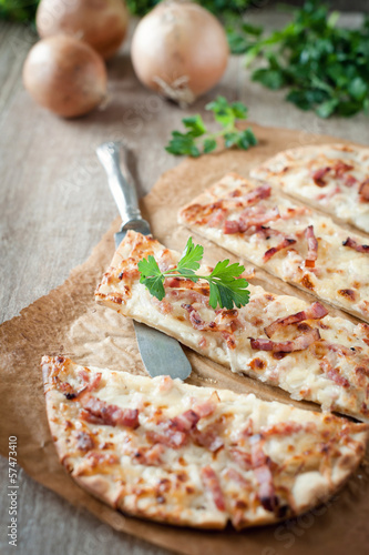 flammkuchen elsässer art