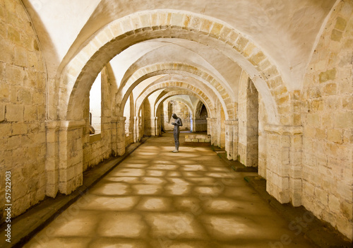 Winchester Cathedral crypt