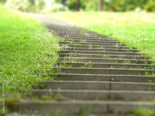 escalier de pierre