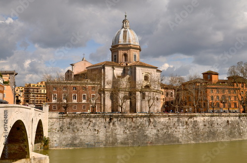 San Giovanni dei Fiorentini Basilica in Rome, Italy