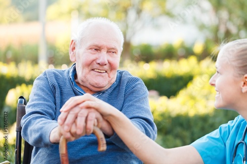 Smiling patient