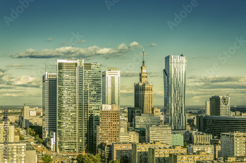 Warsaw downtown