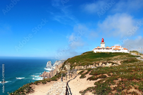 Lighthouse at Cabo da Roca, Portugal