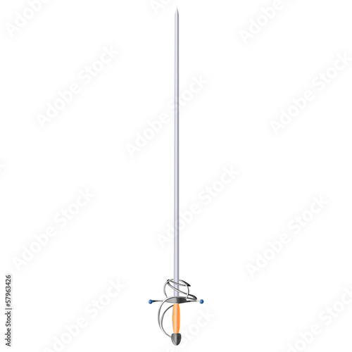 Sword, vector illustration