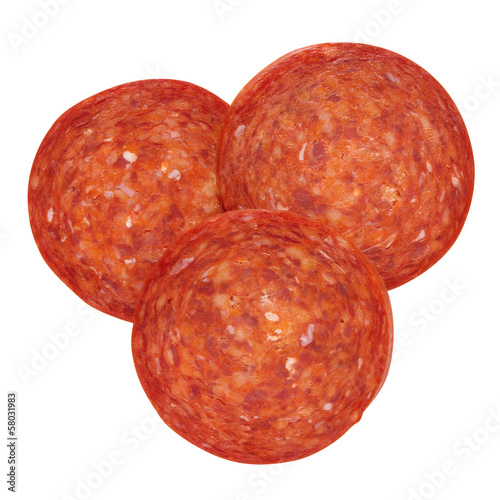 Pepperoni pieces