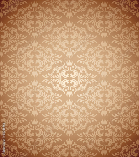 Abstract damask pattern