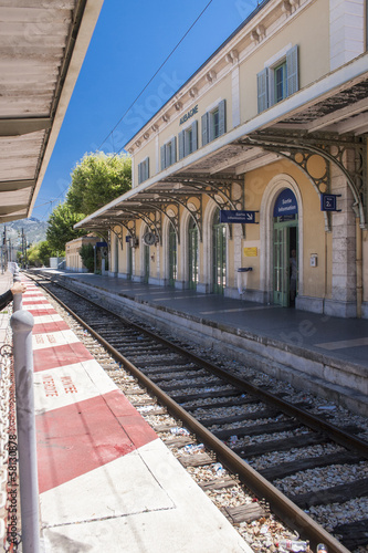 Aubagne, near Marseille, France, station..