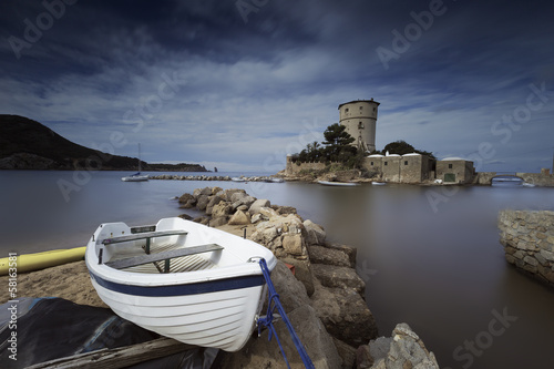 isola del Giglio Campese boat