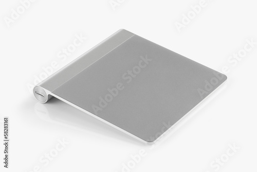 Wireless trackpad isolated on white background