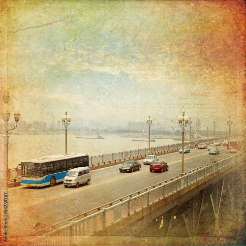 Nanjing - Yangtze River Bridge, built in 1968