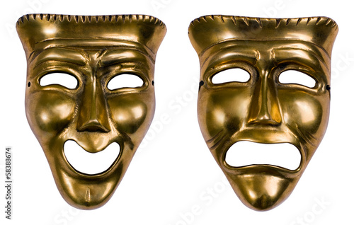 Comedy tragedy mask