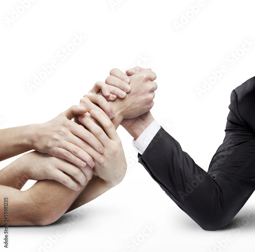 business arm wrestling