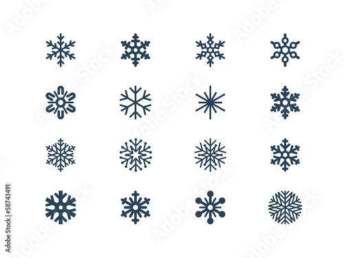 Snowflake icons