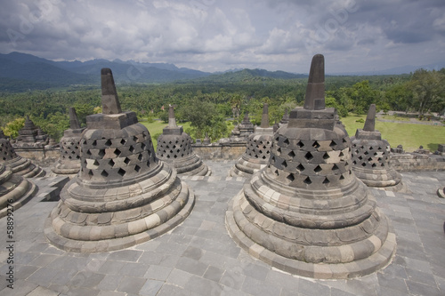 Borobodur - świątynie