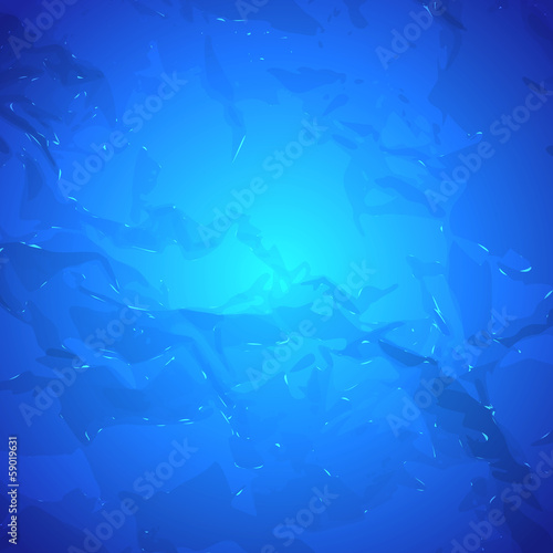 Abstract Vector Blue Background
