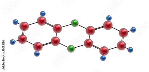 Molecule of dioxin