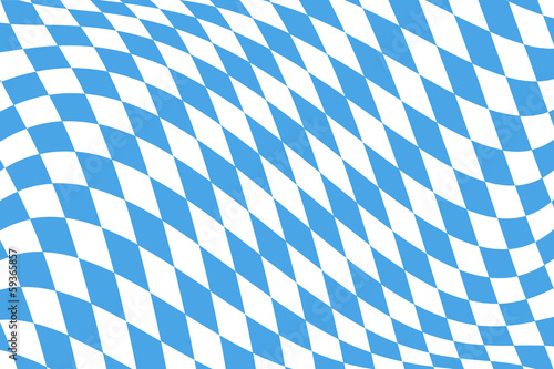 Twistet Bavarian Flag Pattern