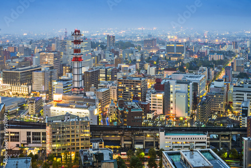 Sendai, Japan Cityscape