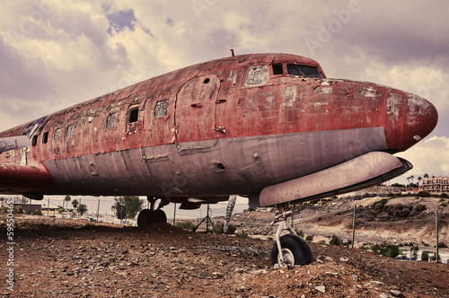 ramshackle airplane