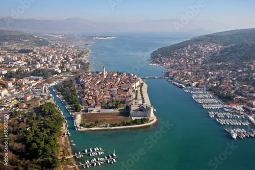 Trogir, historic town on the Adriatic coast in Croatia
