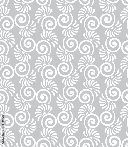 Swirly floral pattern